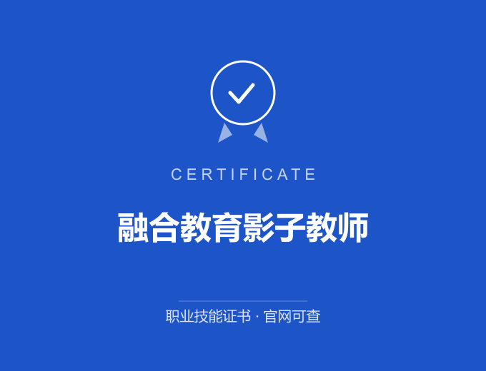 长沙融合教育影子教师证书 蓝色证书封面 职业技能证书 发证机构官网可查